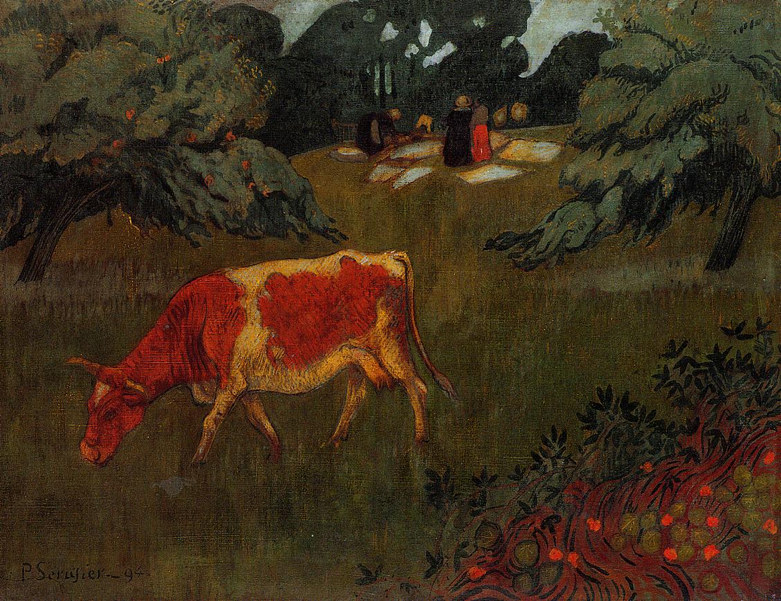 Paul Serusier The Wash in a Large Meadow 1894 Fine Art Print
