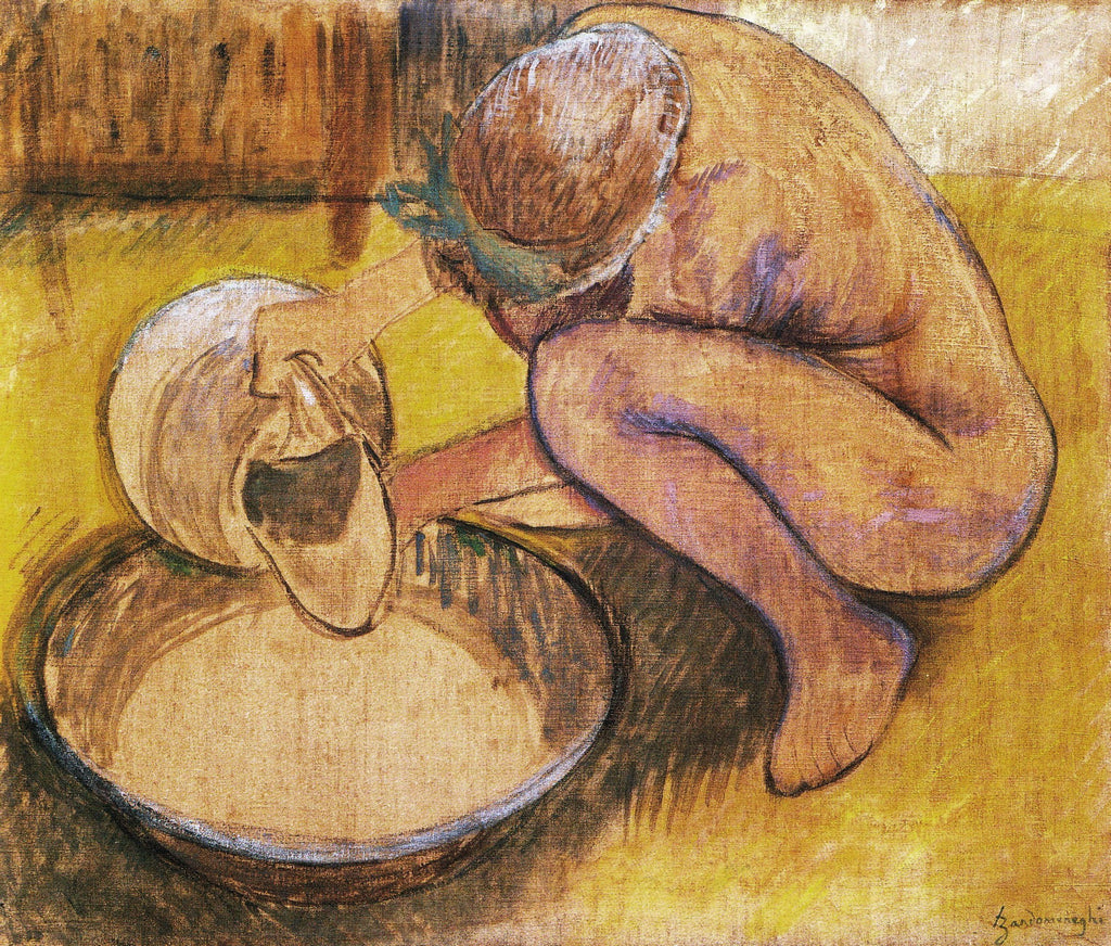 Federico Zandomeneghi The Washtub 1888 Fine Art Print