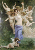 William-Adolphe Bouguereau The Wasp's Nest 1892 Fine Art Print
