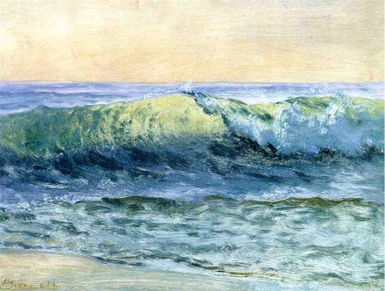Albert Bierstadt The Wave 1880 Fine Art Print