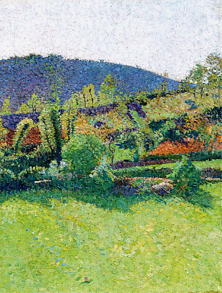 Henri Martin The Way to the Marquayrol 1924 Fine Art Print