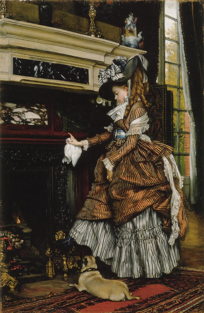 James Tissot The way 1869 Fine Art Print