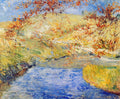John Henry Twachtman The Winding Brook 1890 Fine Art Print