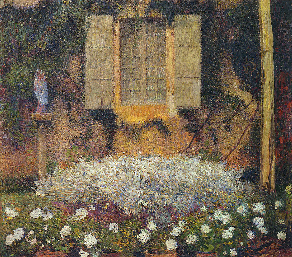 Henri Martin The Window to the Garden 1916 Fine Art Print
