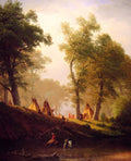 Albert Bierstadt The Wolf River, Kansas 1859 Fine Art Print