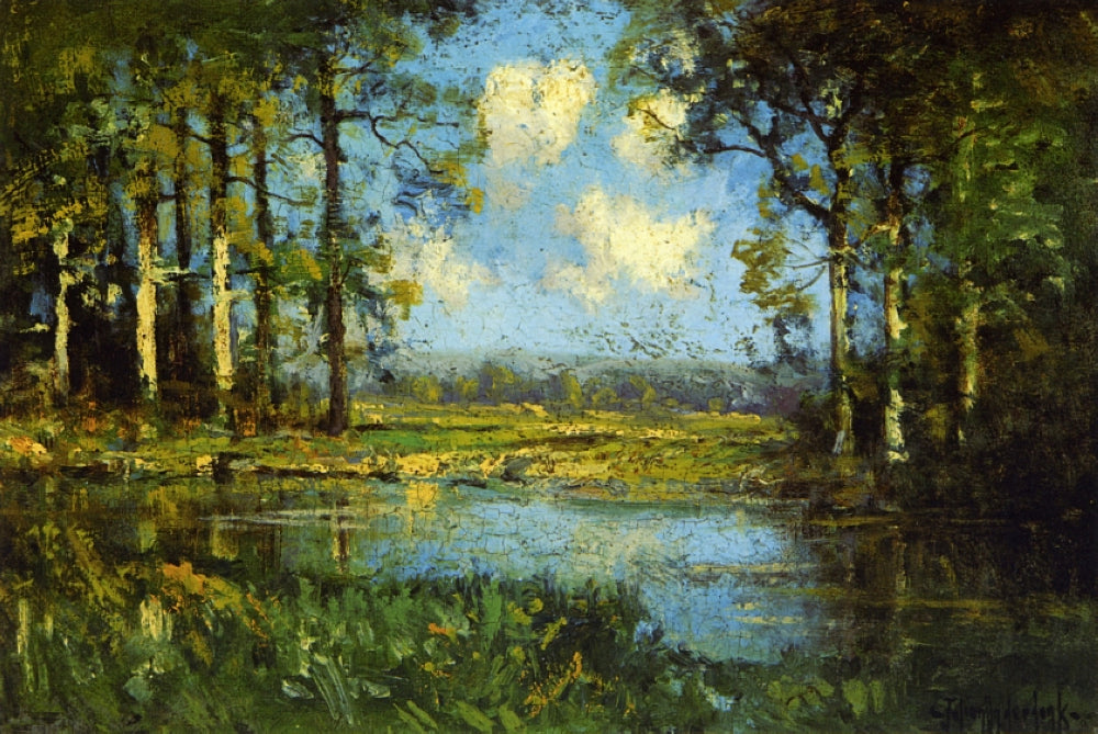 Robert Julian Onderdonk The Woodland Pool 1915 Fine Art Print