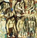 Pavel Filonov The Workers 1916 Fine Art Print