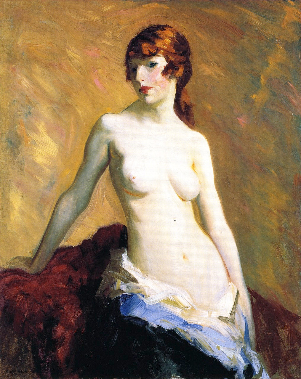 Robert Henri The Young Girl 1915 Fine Art Print