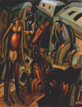 Pavel Filonov Those Who Have Nothing to Lose 1912 Fine Art Print