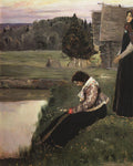 Mikhail Nesterov Thought 1900 Fine Art Print