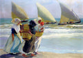 Joaquín Sorolla Three Sails 1903 Fine Art Print