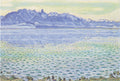 Ferdinand Hodler Thun, Stockhornkette 1904 Fine Art Print