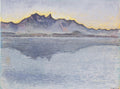 Ferdinand Hodler Thun, Stockhornkette, evening 1912 Fine Art Print