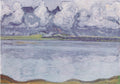 Ferdinand Hodler Thun, Stockhornkette, in clouds 1912 Fine Art Print