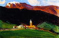Clarence Gagnon Tinzen (Oberhalbstein), Switzerland 1926 Fine Art Print