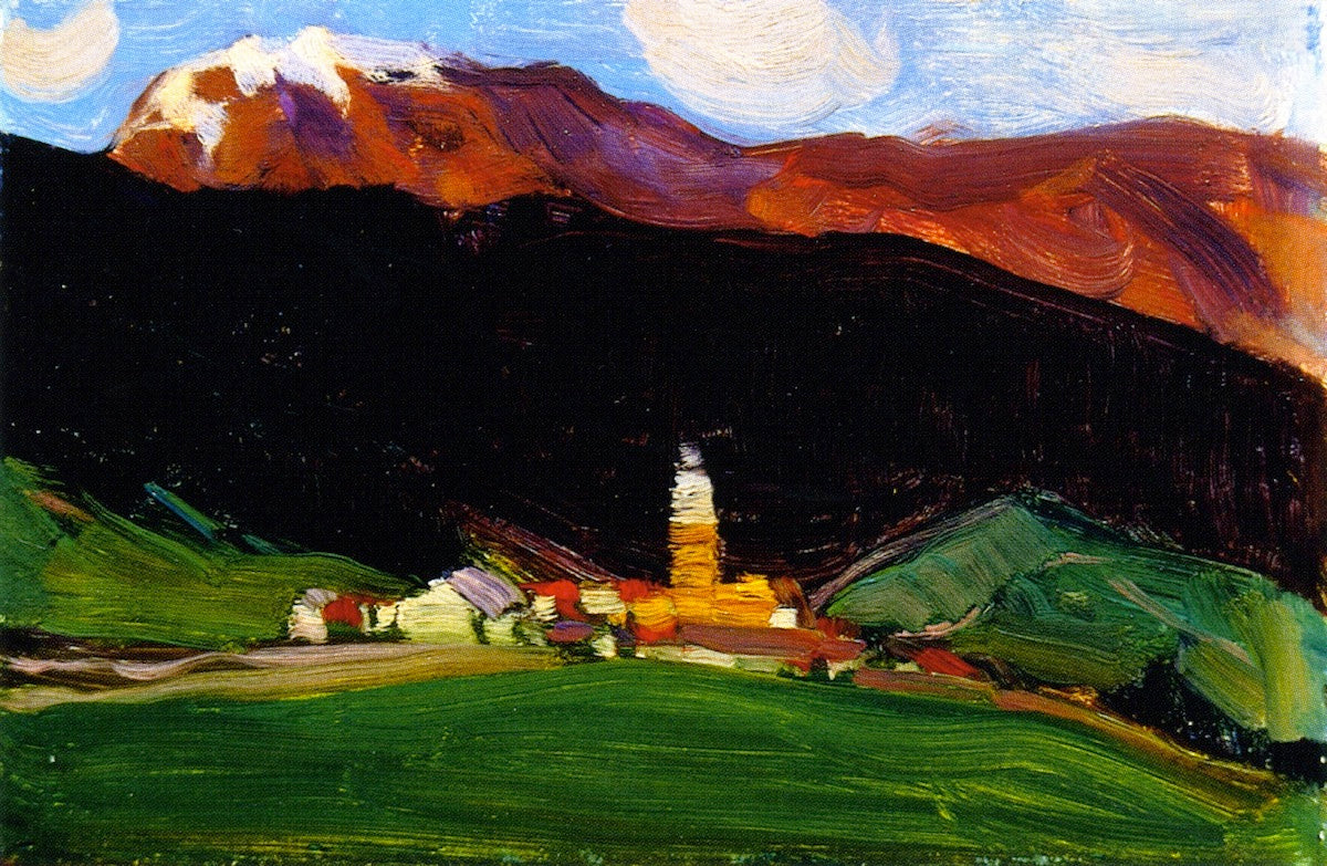 Clarence Gagnon Tinzen (Oberhalbstein), Switzerland 1926 Fine Art Print