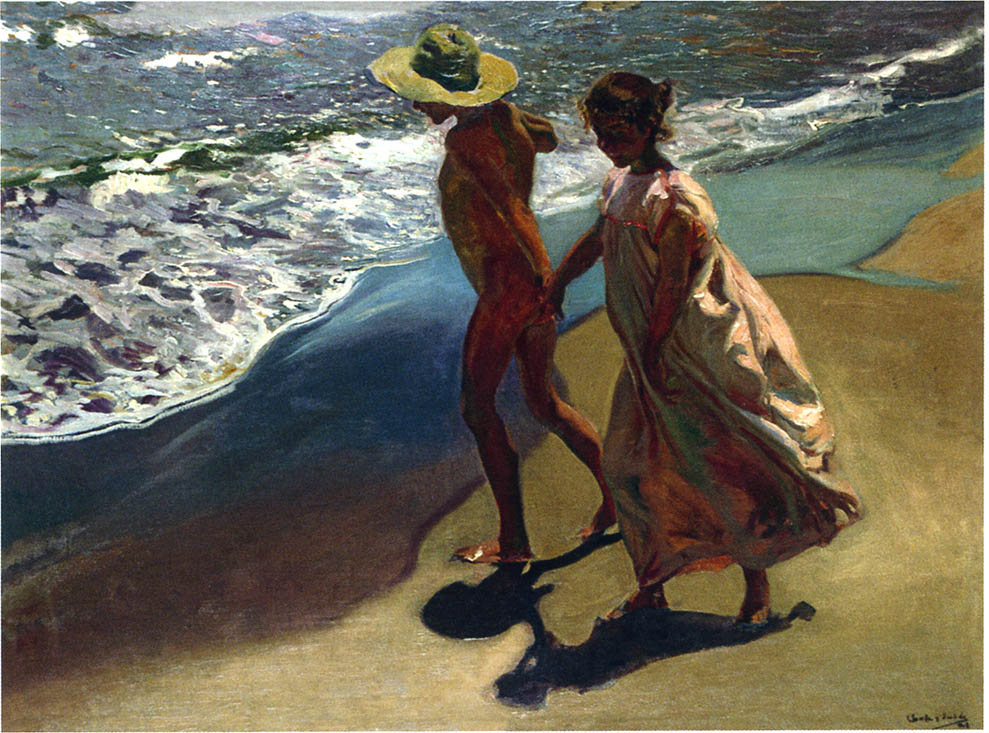 Joaquín Sorolla To the Water 1902 Fine Art Print