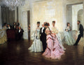 James Tissot Too Early 1873 Fine Art Print