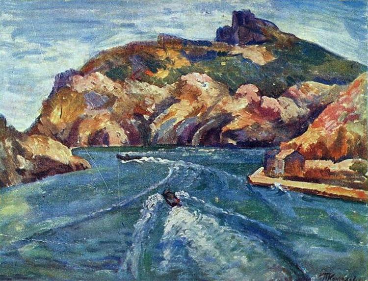 Pyotr Konchalovsky Torpedo Boats 1924 Fine Art Print