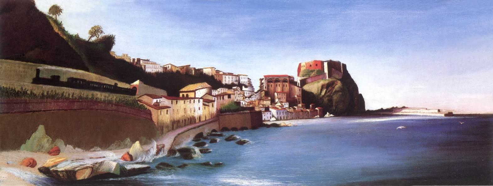 Tivadar Kosztka Csontvary Town at the Seashore 1902 Fine Art Print