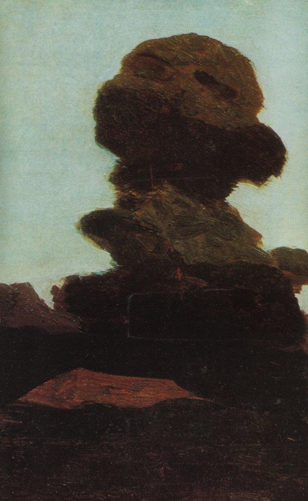 Arkhyp Kuindzhi Tree against the Evening Sky 1895 Fine Art Print