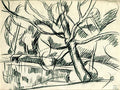 Pyotr Konchalovsky Tree in Abramtsevo 1921 Fine Art Print