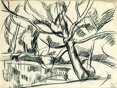 Pyotr Konchalovsky Tree in Abramtsevo 1921 Fine Art Print