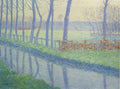 Gustave Loiseau Trees by the River 1891 Fine Art Print