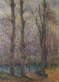 Gustave Loiseau Trees by the River 1891 Fine Art Print