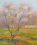 Henri Martin Trees in Bloom 1943 Fine Art Print