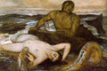 Arnold Böcklin Triton and Nereid 1877 Fine Art Print