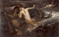 Arnold Böcklin Triton Carrying a Nereid on His Back 1875 Fine Art Print