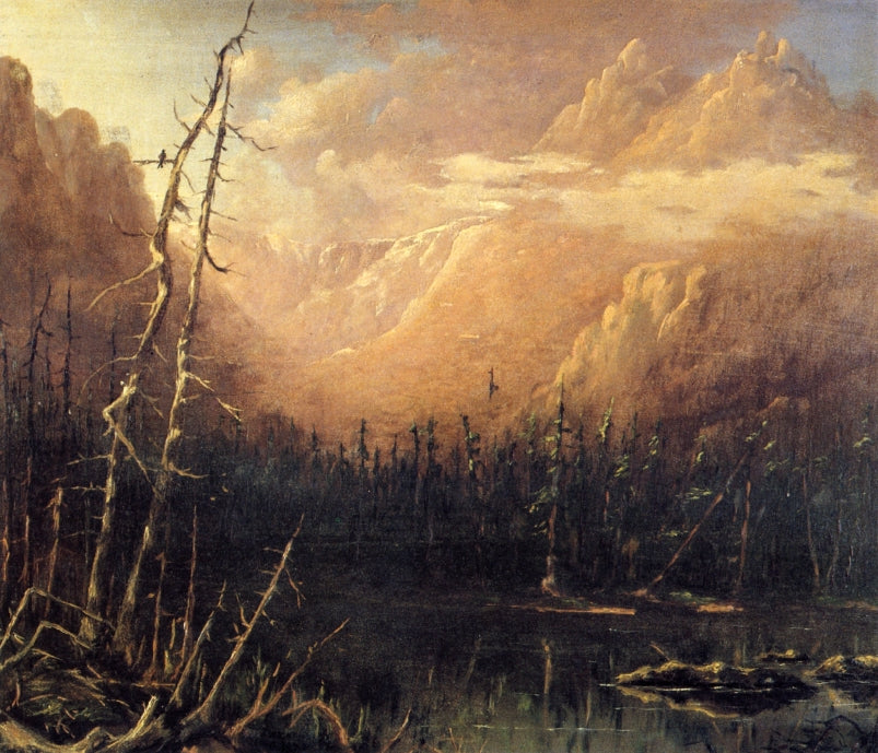 John Henry Twachtman Tuckerman's Ravine 1873 Fine Art Print