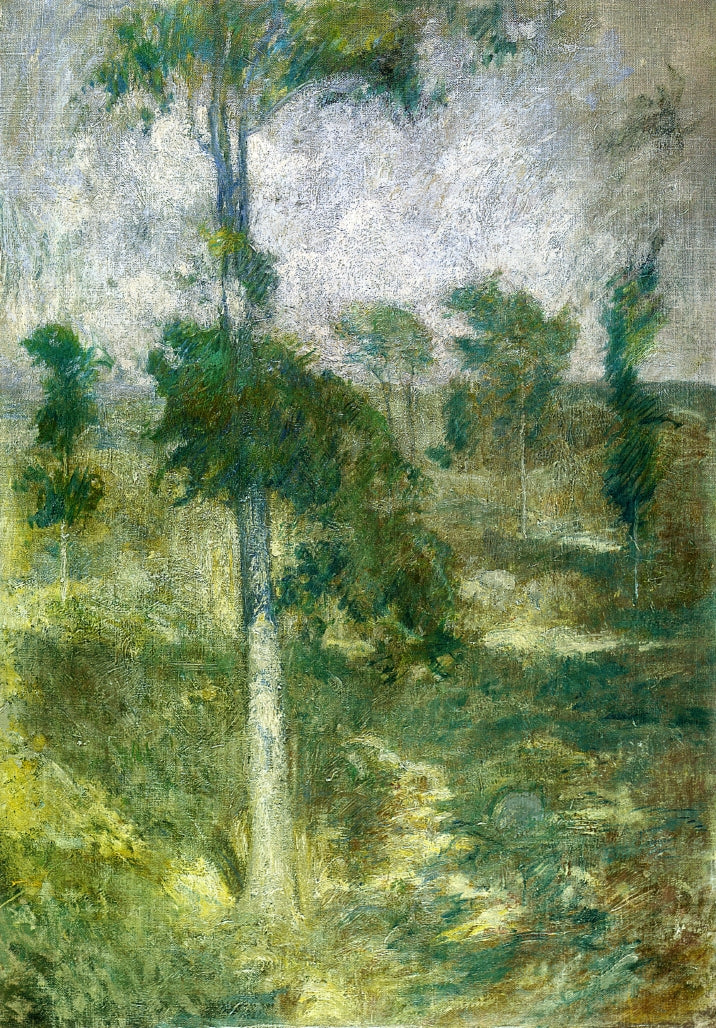 John Henry Twachtman Tulip Tree, Greenwich 1901 Fine Art Print