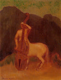 Odilon Redon Centaur with Cello 1910 Fine Art Print