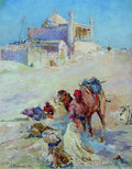 Konstantin Makovsky The Scene on the Outskirts of the City 1875 Fine Art Print