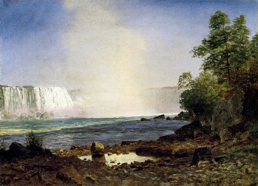 Albert Bierstadt Niagara Falls 1869 Fine Art Print