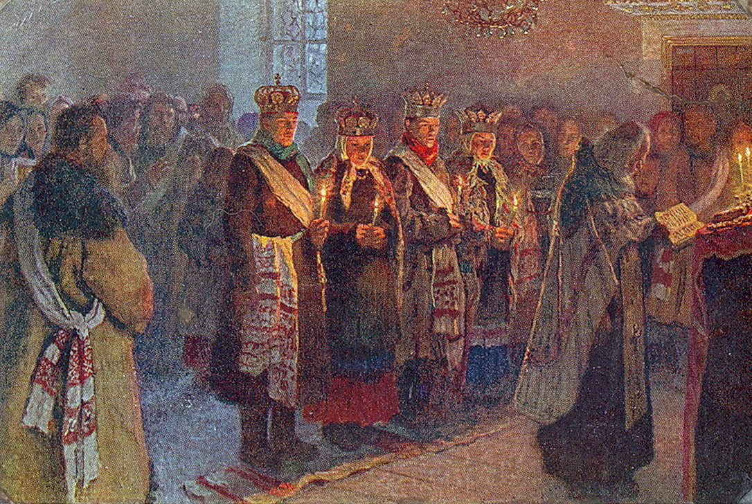 Nikolay Bogdanov Belsky The Wedding 1904 Fine Art Print