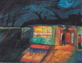 Marianne von Werefkin Sturmwind 1915-1917 Fine Art Print