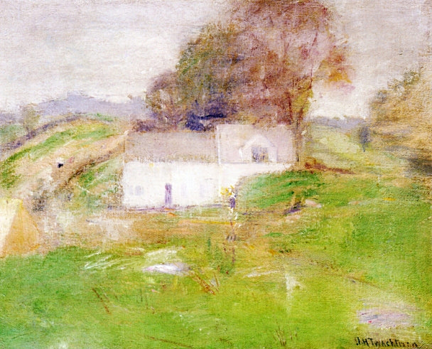 John Henry Twachtman Twachtman's House 1890 Fine Art Print