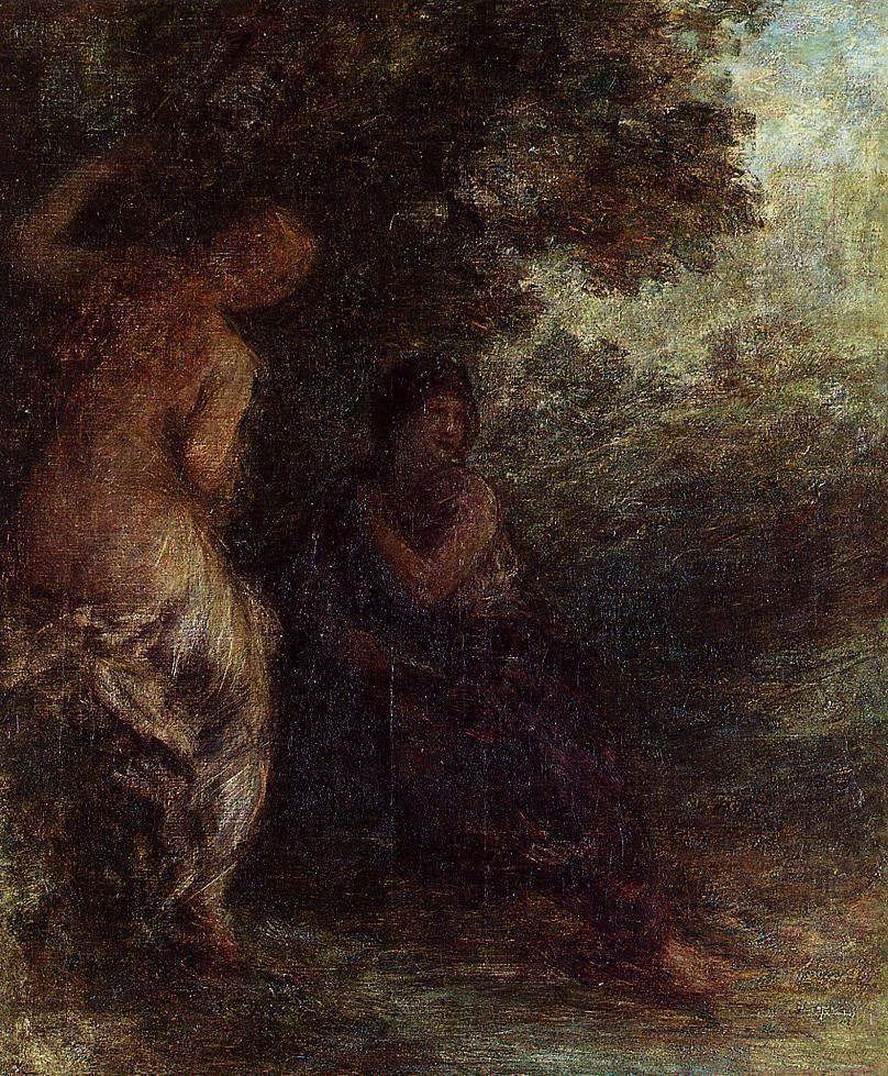 Henri Fantin-Latour Two Bathers 1872 Fine Art Print