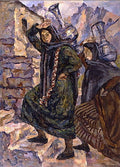 Pyotr Konchalovsky Two Georgians with Pitchers ('Every Day to Light Aragvi') 1927 Fine Art Print