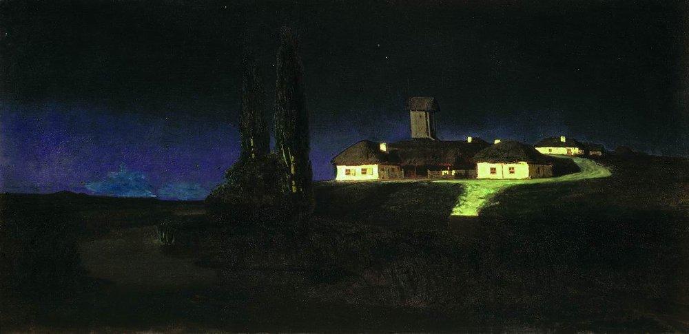 Arkhyp Kuindzhi Ukrainian Night 1876 Fine Art Print