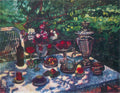 Ilya Mashkov Uncleared Table 1913 Fine Art Print