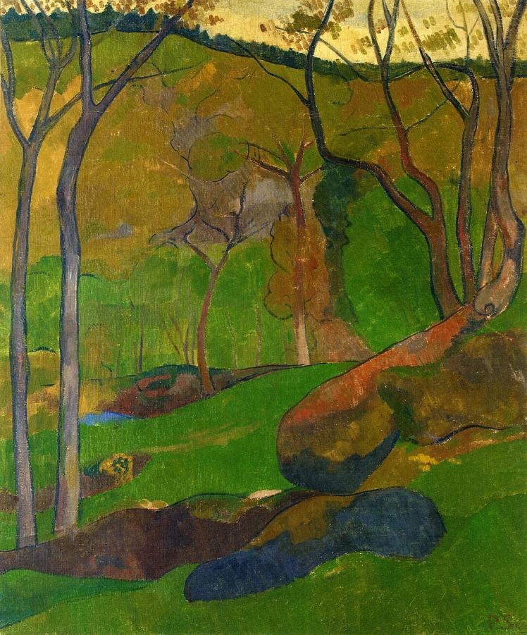 Paul Serusier Undergrowth at Huelgoat 1905 Fine Art Print