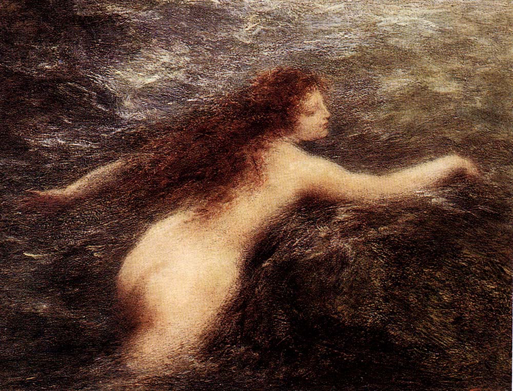 Henri Fantin-Latour Undine 1896 Fine Art Print