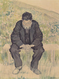 Ferdinand Hodler Unemployed 1891 Fine Art Print