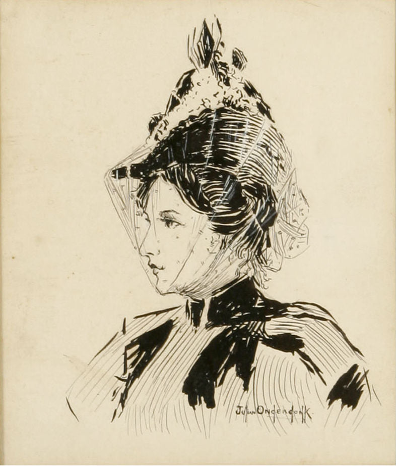 Robert Julian Onderdonk Untitled (The Marchioness of Tweeddale) 1896 Fine Art Print
