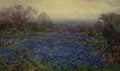 Robert Julian Onderdonk Field of Bluebonnets 1918-1920 Fine Art Print