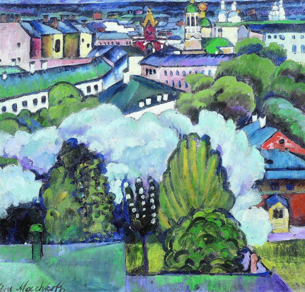 Ilya Mashkov Urban Landscape 1911 Fine Art Print